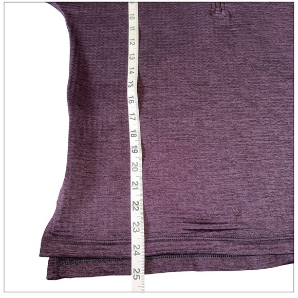 Women’s Nike Pro Dri-fit 1/4 Zip Pullover Long Sleeve Running Shirt Plum Wine Sm - Picture 6 of 9